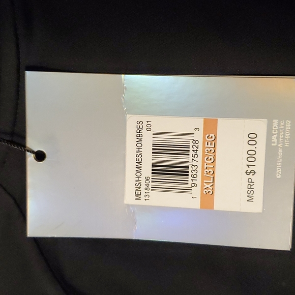 Under Armour Athlete Recovery Warm up Jacket 3XL (fits like 2XL) - Picture 6 of 12